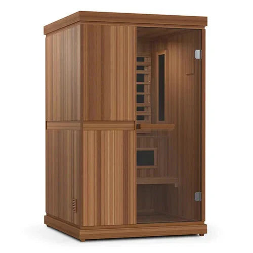 PixelBay PX-4 Infinit Infrared and Traditional 2-Person Hybrid Sauna