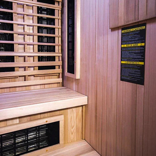 PixelBay PX-4 Infinit Infrared and Traditional 2-Person Hybrid Sauna
