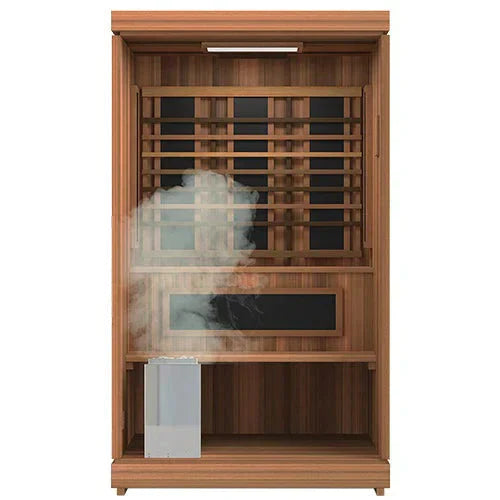 PixelBay PX-4 Infinit Infrared and Traditional 2-Person Hybrid Sauna